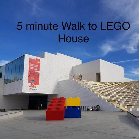 5 Minute Walk To Lego House-70M2 Apartment With Garden-Unit C Billund Zewnętrze zdjęcie